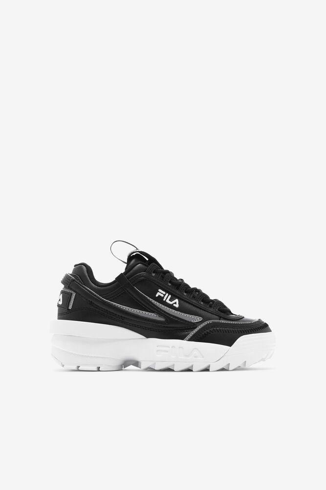 Fila Trainers Kids Black/White Disruptor 2 Exp - Ireland 98260-JUTY